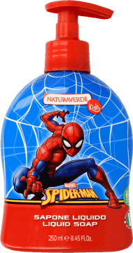 NATURAVERDE,mydło w płynie Spider-Man,przód