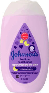 JOHNSON'S,mleczko do ciała dla dzieci, na dobranoc,przód