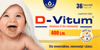 D-VITUM,witamina D dla niemowląt,przód