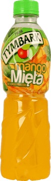 TYMBARK,napój owocowy mango, mięta,przód