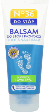 NO 36,balsam do stóp i paznokci nawilża i wygładza,przód