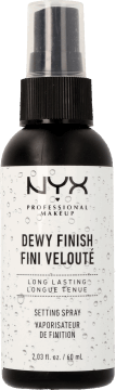 NYX PROFESSIONAL MAKEUP,spray utrwalający makijaż nr 02, Dewy Finish,przód
