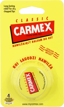 CARMEX,balsam do ust nawilżający,przód