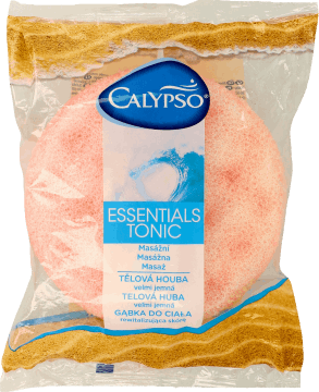 CALYPSO,gąbka z warstwą do masażu, Essentials Tonic,przód