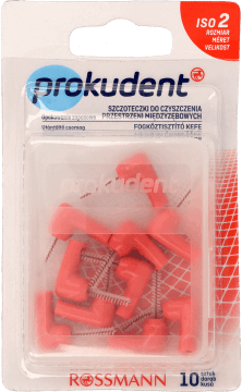 PROKUDENT,szczoteczki do czyszczenia przestrzeni międzyzębowych ISO 2,przód