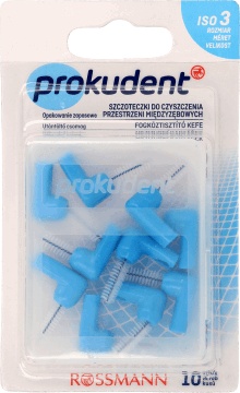 PROKUDENT,szczoteczki do czyszczenia przestrzeni międzyzębowych ISO 3,przód