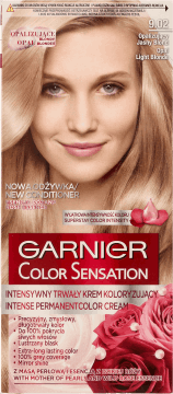 GARNIER COLOR SENSATION,krem koloryzujący do włosów nr 9.20 Opalizujący Jasny Blond,przód