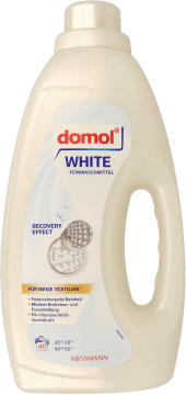 DOMOL,płyn do prania białych tkanin,przód