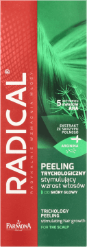 FARMONA RADICAL,peeling do skóry głowy stymulujący wzrost włosów, trychologiczny,przód