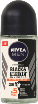 NIVEA MEN,antyperspirant w kulce mężczyzn Invisible Ultimate Impact,przód