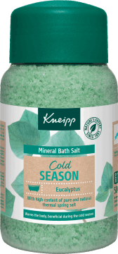 KNEIPP,kryształki do kąpieli z soli mineralnej Eukaliptus,przód