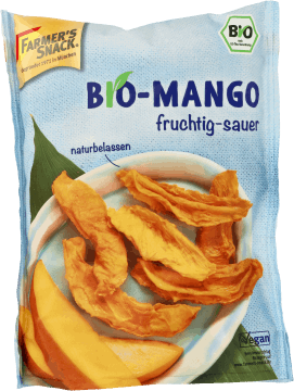 FARMER'S SNACK,mango suszone mango,przód