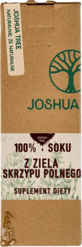 JOSHUA TREE,sok z ziela skrzypu polnego, suplement diety,przód