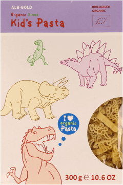 ALBGOLD,makaron dla dzieci dino,przód