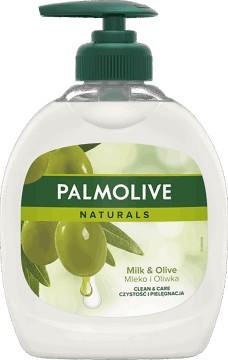 PALMOLIVE,mydło w płynie Oliwka & Mleko,przód