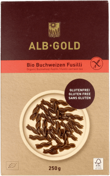 ALBGOLD,makaron gryczany świderki bezglutenowy,przód