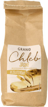 GRANO,mieszanka piekarnicza Chleb Jasny bezglutenowy,przód