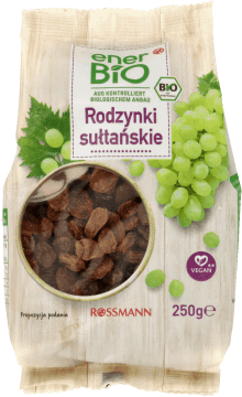 ENERBIO,rodzynki sułtańskie,przód