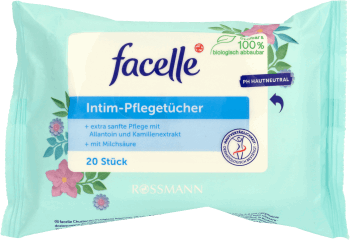 FACELLE,chusteczki do higieny intymnej do higieny intymnej,przód