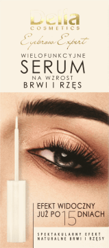 DELIA,serum do brwi i rzęs wielofunkcyjne, przyspieszające wzrost,przód