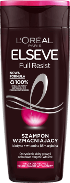 L'ORÉAL PARIS ELSEVE,szampon do włosów wzmacniający, włosy osłabione z tendencją do wypadania,przód