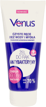 VENUS,żel do rąk antybakteryjny,przód