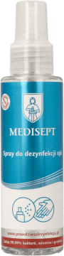 MEDISEPT,spray do dezynfekcji rąk,przód