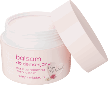 FLUFF,balsam do demakijażu maliny z migdałami,kompozycja-1