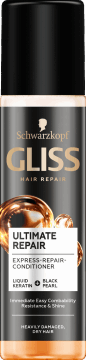 SCHWARZKOPF GLISS,odżywka do włosów mocno zniszczonych, ekspresowa,przód