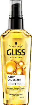 SCHWARZKOPF GLISS,eliksir do włosów w olejku,przód