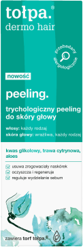 TOŁPA,peeling do skóry głowy trychologiczny,przód