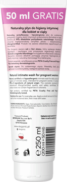 4ORGANIC,naturalny płyn do higieny intymnej dla kobiet w ciąży,tył