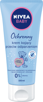 NIVEA BABY,krem na odparzenia dla dzieci, kojący, ochronny,przód