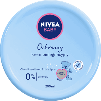 NIVEA BABY,krem dla dzieci, pielęgnacyjny, ochronny,przód