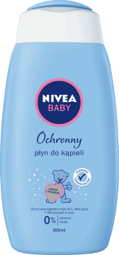 NIVEA BABY,płyn do kąpieli dla dzieci, ochronny,przód