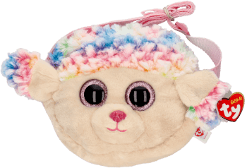 TY BEANIE BOOS,maskotka pluszowa pudel Rainbow,przód