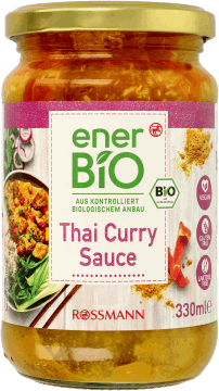 ENERBIO,sos Thai Curry ,przód