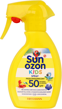 SUNOZON,spray przeciwsłoneczny SPF 50,przód
