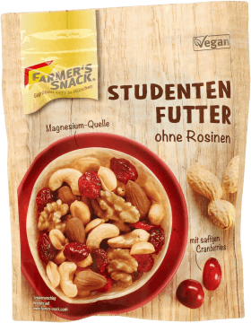 FARMER'S SNACK,mieszanka studencka bez rodzynek,przód