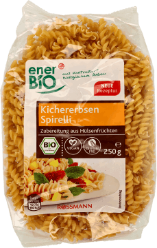 ENERBIO,makaron z ciecierzycy Spirelli,przód