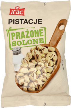 ITAC,pistacje prażone solone,przód