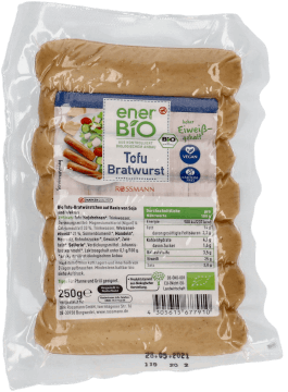 ENERBIO,tofu kiełbasa grillowa,przód