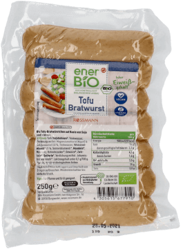ENERBIO,kiełbasa grillowa z tofu,przód