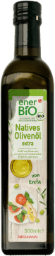 ENERBIO,oliwa z oliwek z pierwszego tłoczenia,przód