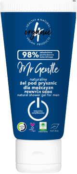 4ORGANIC,naturalny żel pod prysznic dla mężczyzn,przód
