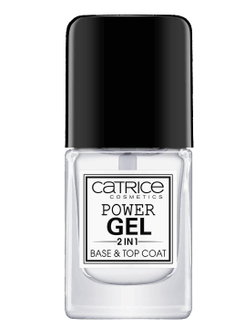 CATRICE,baza i top coat 2 w 1,przód