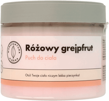 MANUFAKTURA PIĘKNA,puch do ciała pielęgnacyjny,przód