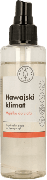 MANUFAKTURA PIĘKNA,mgiełka do ciała ciała, hawajski klimat,przód