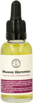 MANUFAKTURA PIĘKNA,serum do włosów średnioporowatych,przód