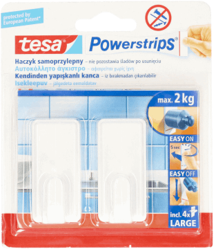 TESA,haczyk samoprzylepny,przód